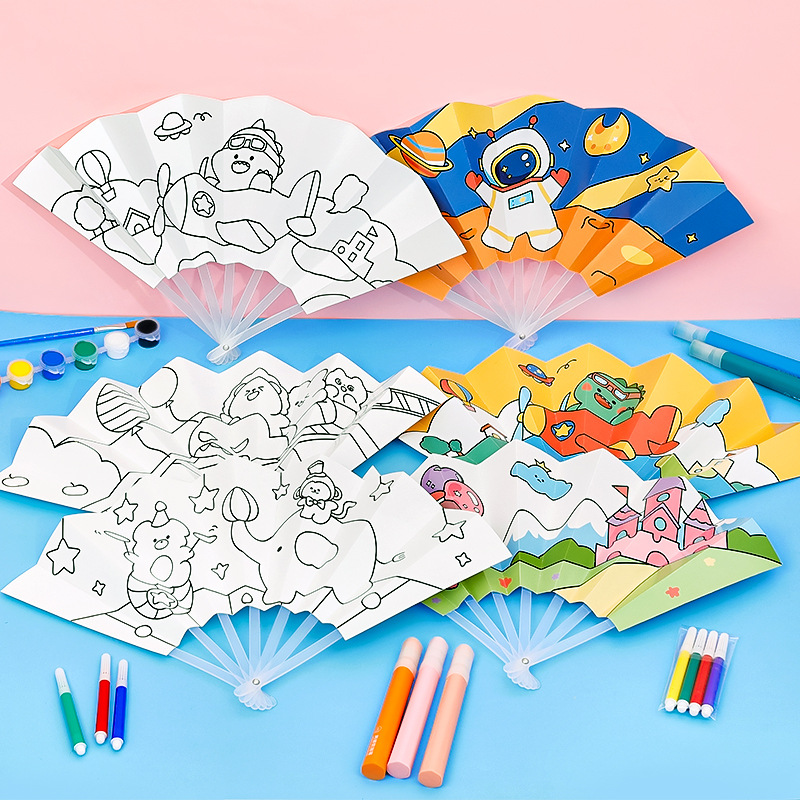 8Pcs Cartoon Summer Painting G - Art Craft Movement 评论和价格