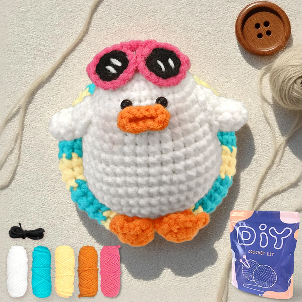 YAMAXIN DIY Crochet Needle Kit - Art Craft Duck 评论和价格