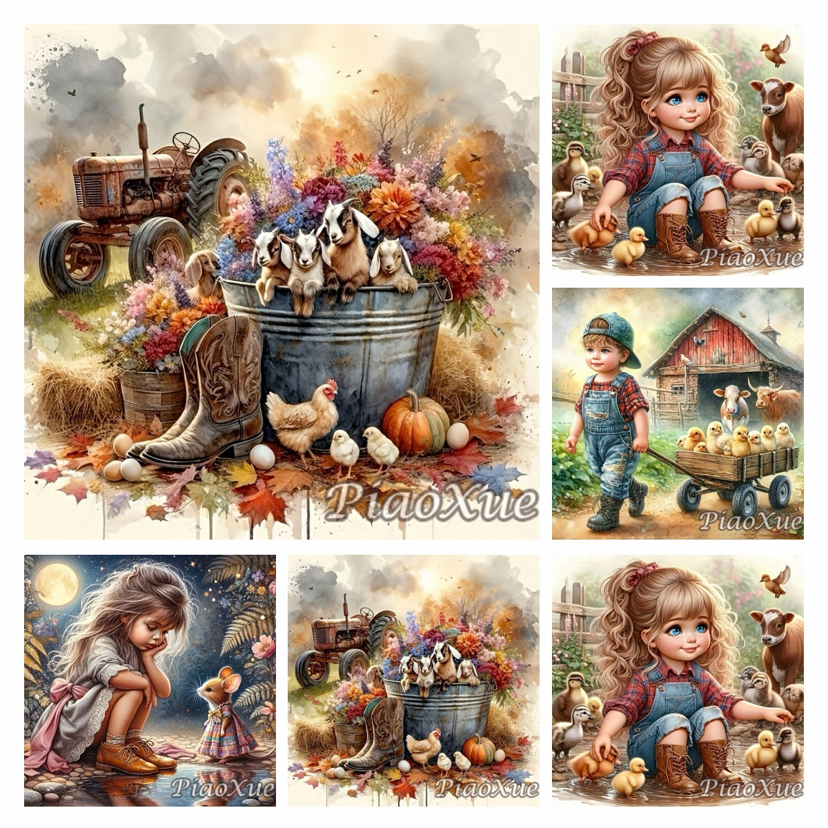 Farm Animal Diamond Painting K - Art Craft Duck 评论和价格
