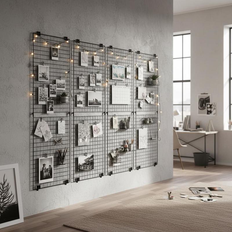 3 Packs Grid Wall Panels, 2 x  - Art Craft Show 评论和价格