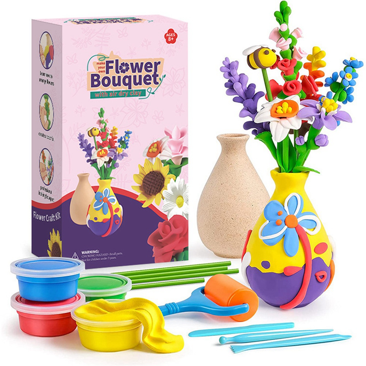 CYL-Flower Craft Kit for Kid C - Art Craft Mother'S Day 评论和价格