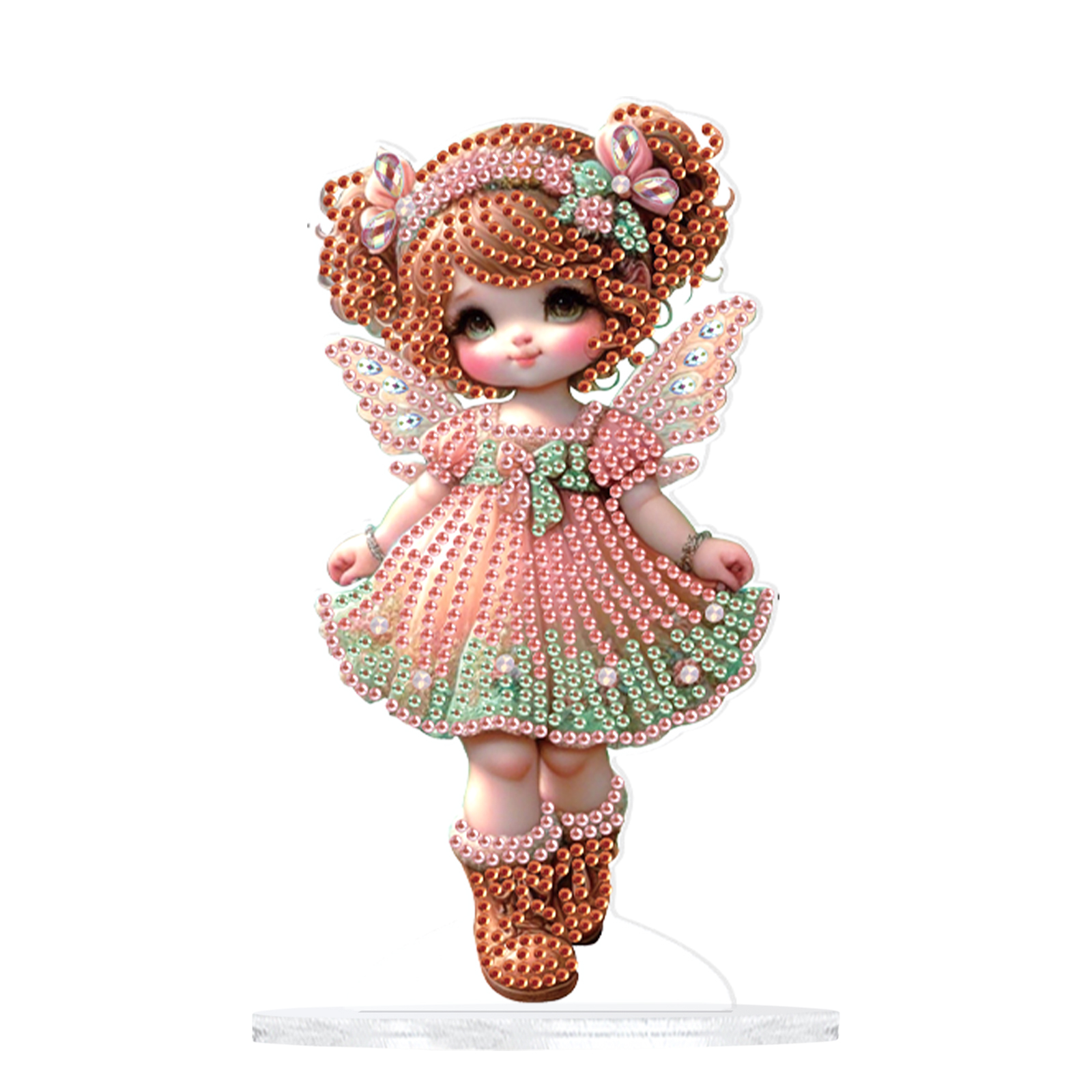 Irregular Shape Pink Doll Diam - Art Craft Display 评论和价格