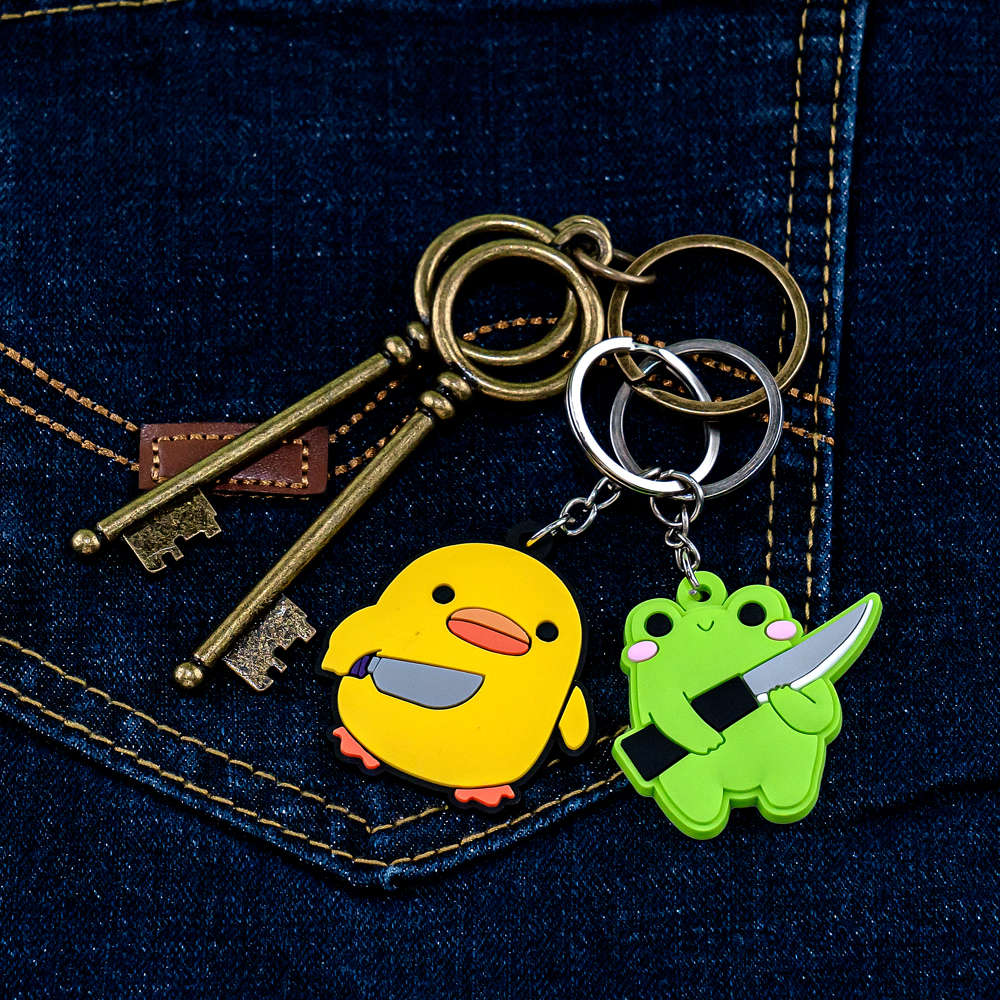 20PCS Cute Animal Keychain Kaw - Art Craft Duck 评论和价格