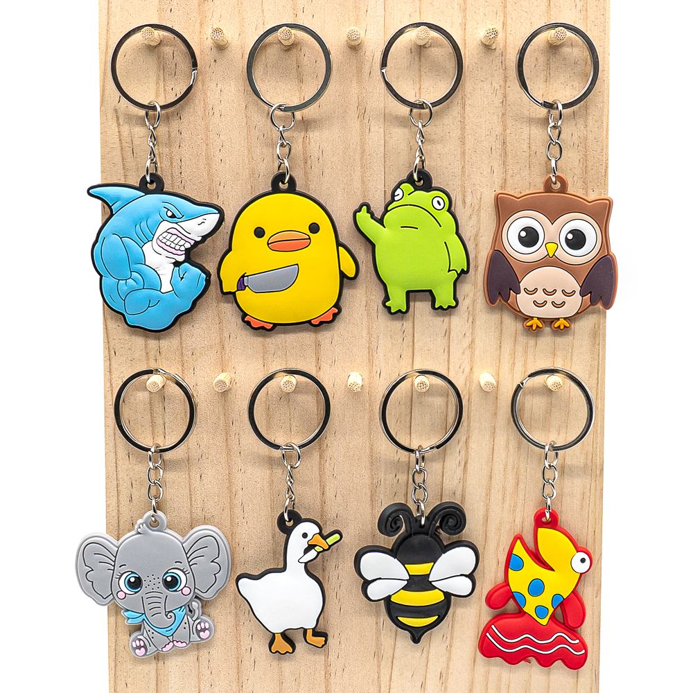 20PCS Cute Animal Keychain Kaw - Art Craft Duck 评论和价格