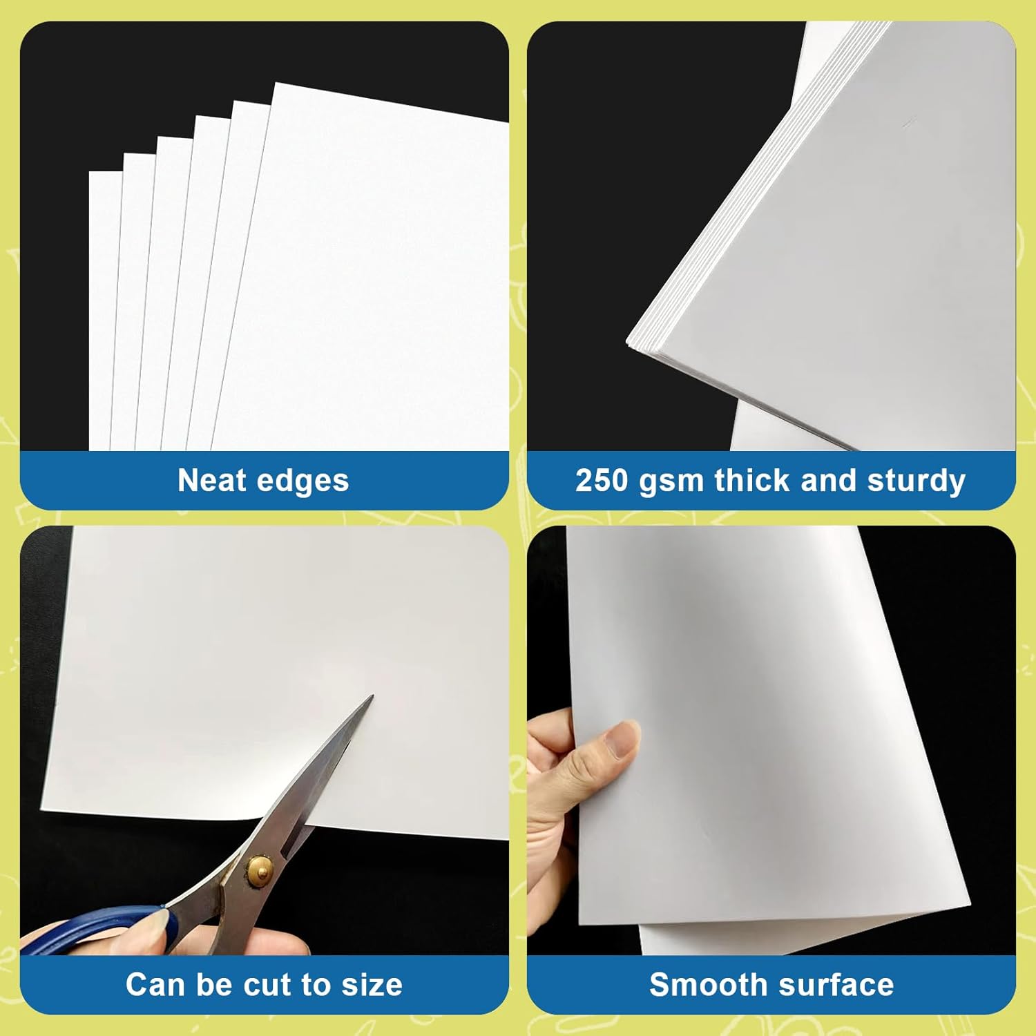 25 Pack White Poster Board 11. - Art Craft Paper 评论和价格