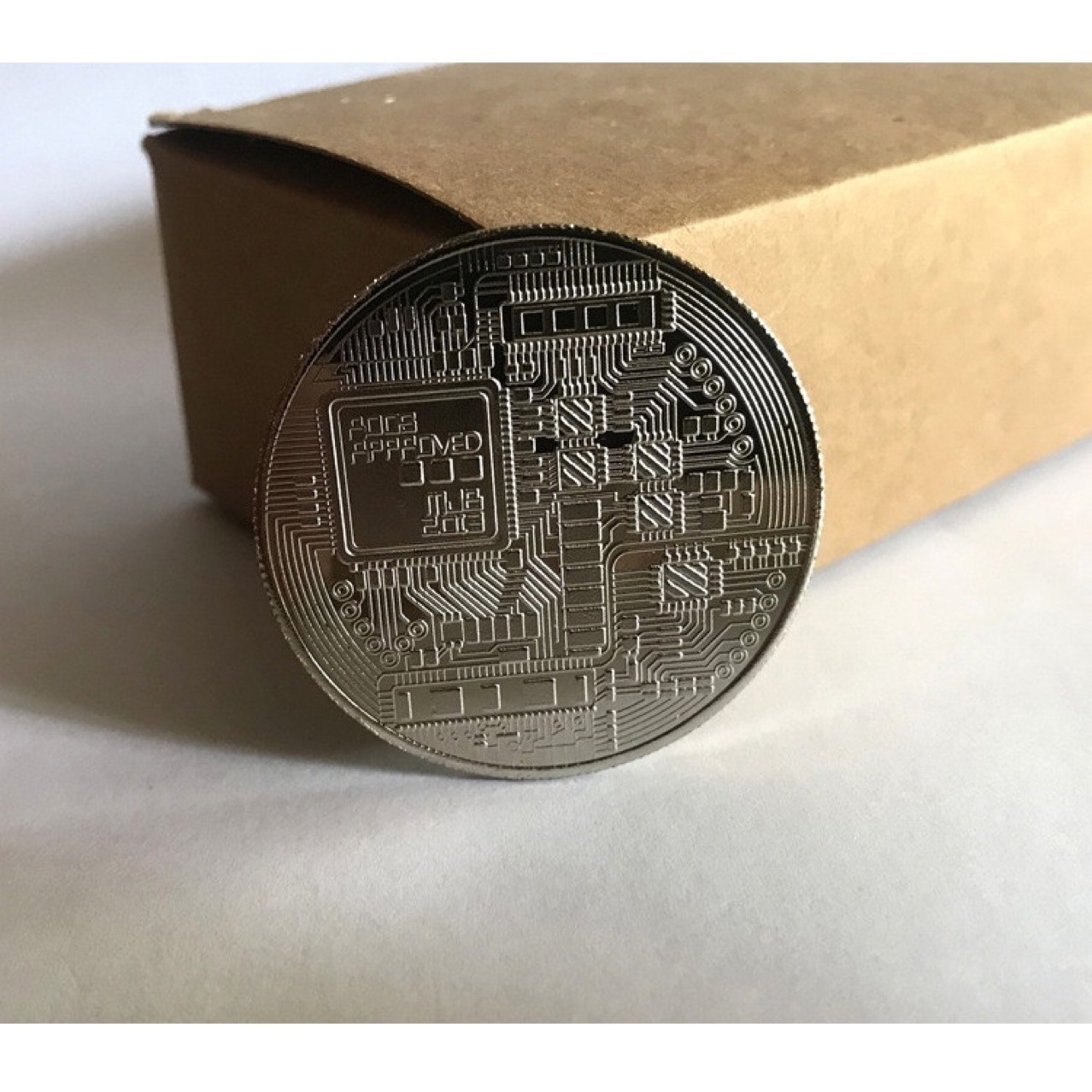 Gold Plated Bitcoin Coin Colle - Art Craft Movement 评论和价格