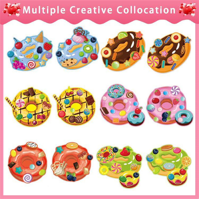 Make a Face Donut Stickers for - Art Craft 6 Year Old 评论和价格
