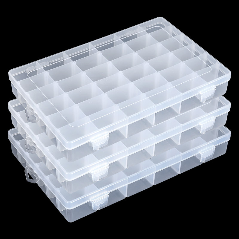 36 Grids Plastic Organizer Box - Art Craft Display 评论和价格