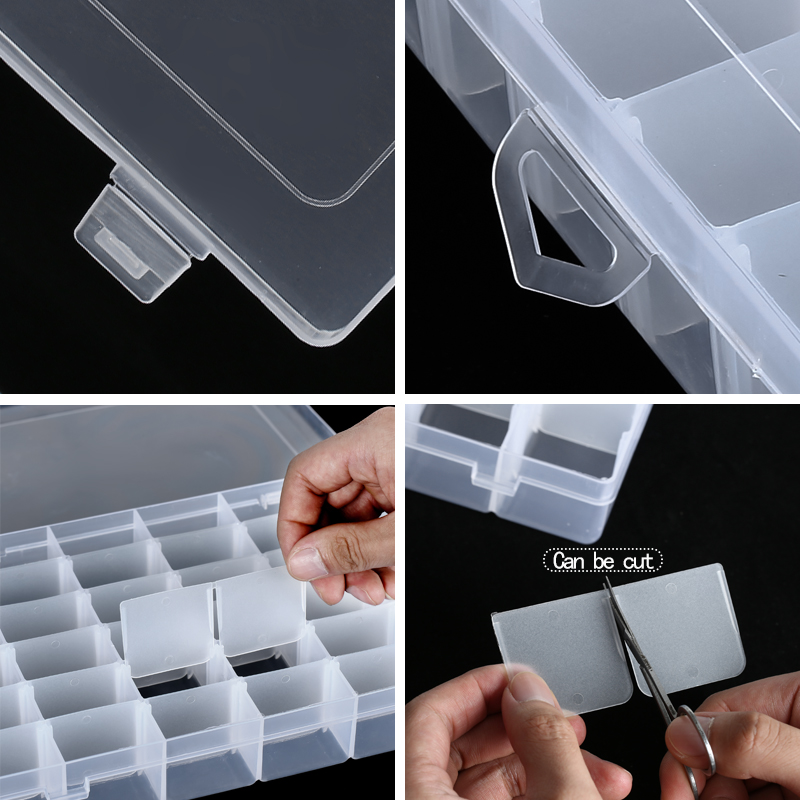 36 Grids Plastic Organizer Box - Art Craft Display 评论和价格