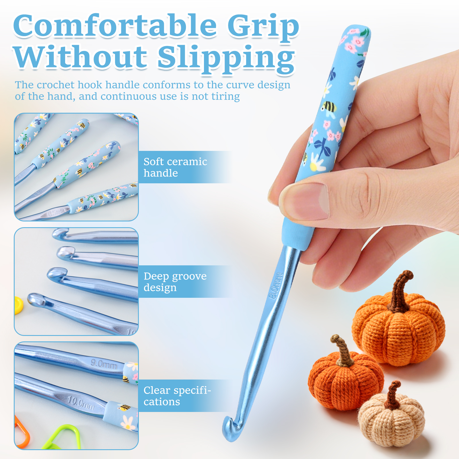 Colorful Crochet Hooks Set Erg - Crochet Hook Set 评论和价格
