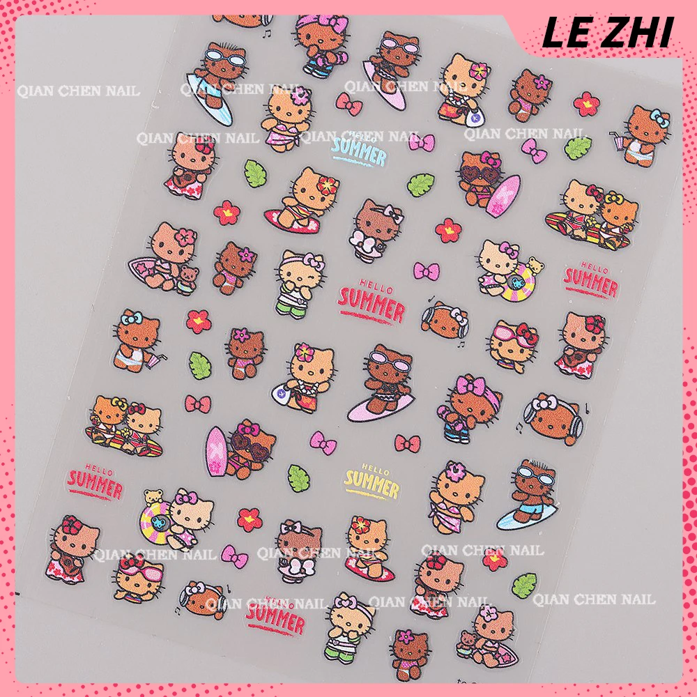 Kawaii Cartoon Nail Art Sticke - Art Craft Movement 评论和价格