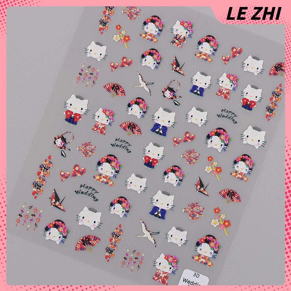 Kawaii Cartoon Nail Art Sticke - Art Craft Movement 评论和价格