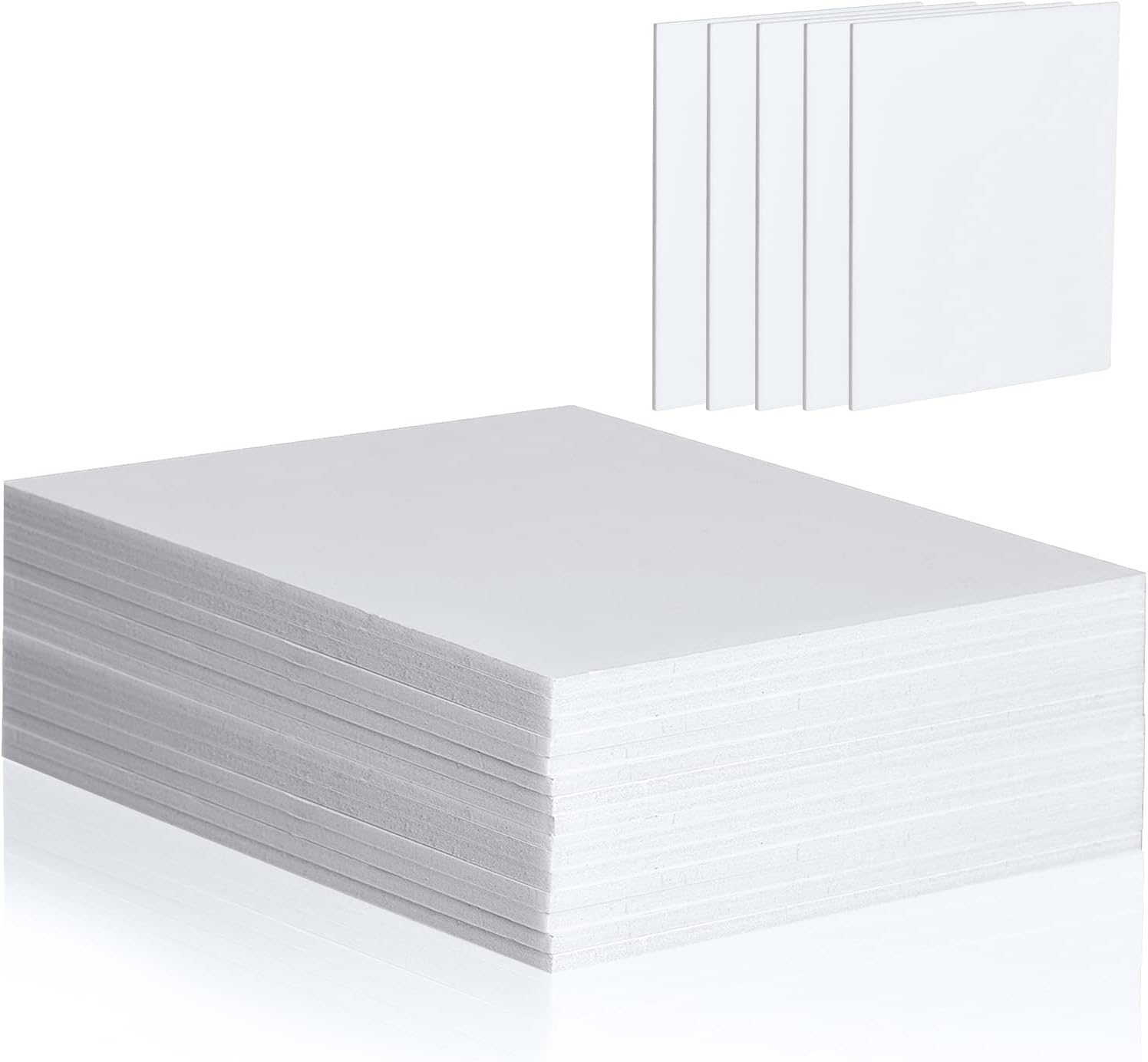 16 Pack White Foam Board 16.5x - Art Craft Display 评论和价格